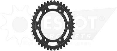 Esjot chain wheel 530 40z steel black