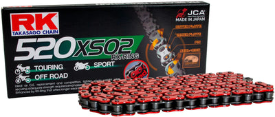 Rk chain 520 xso2 118 c red grey open
