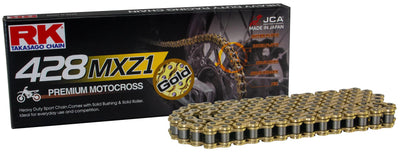 Rk chain 428 mxz1 130 c gold gold open