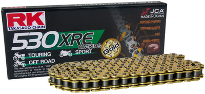 Rk chain 530 xre 110 n gold open