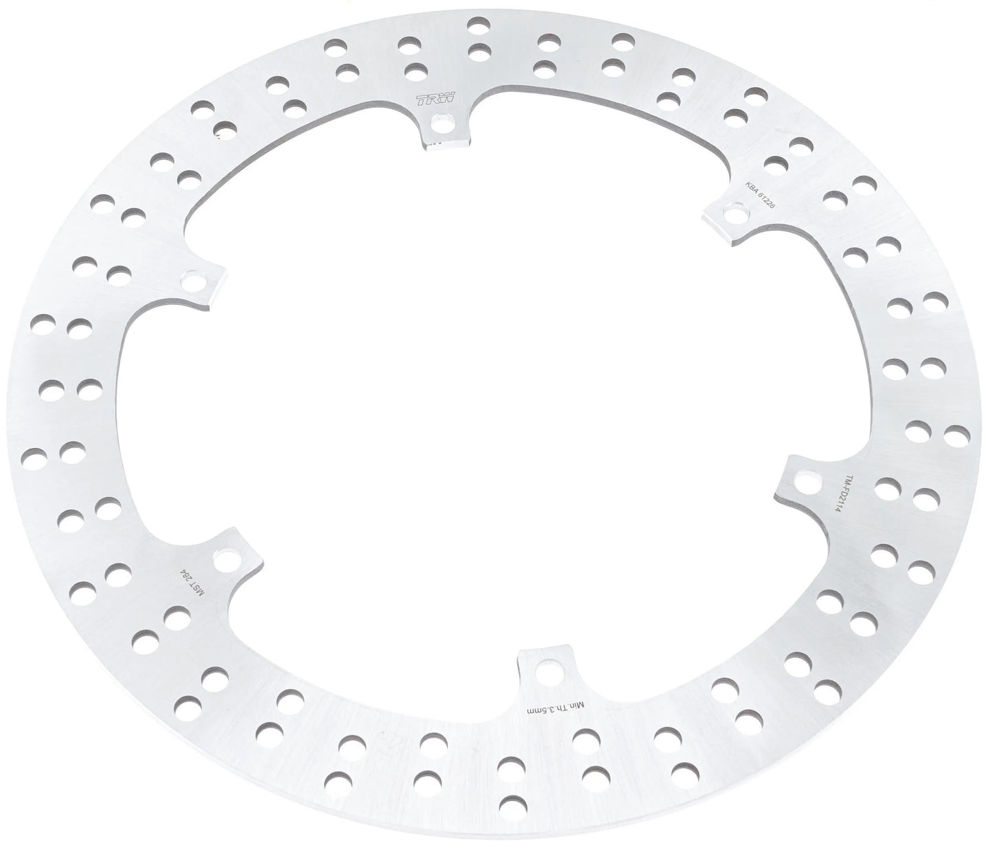 Trw remschijf mst264 rotor mst264 rigid