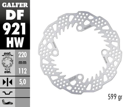 Galfer remschijf df921 wave rotor df921 hw offroad rigid shark