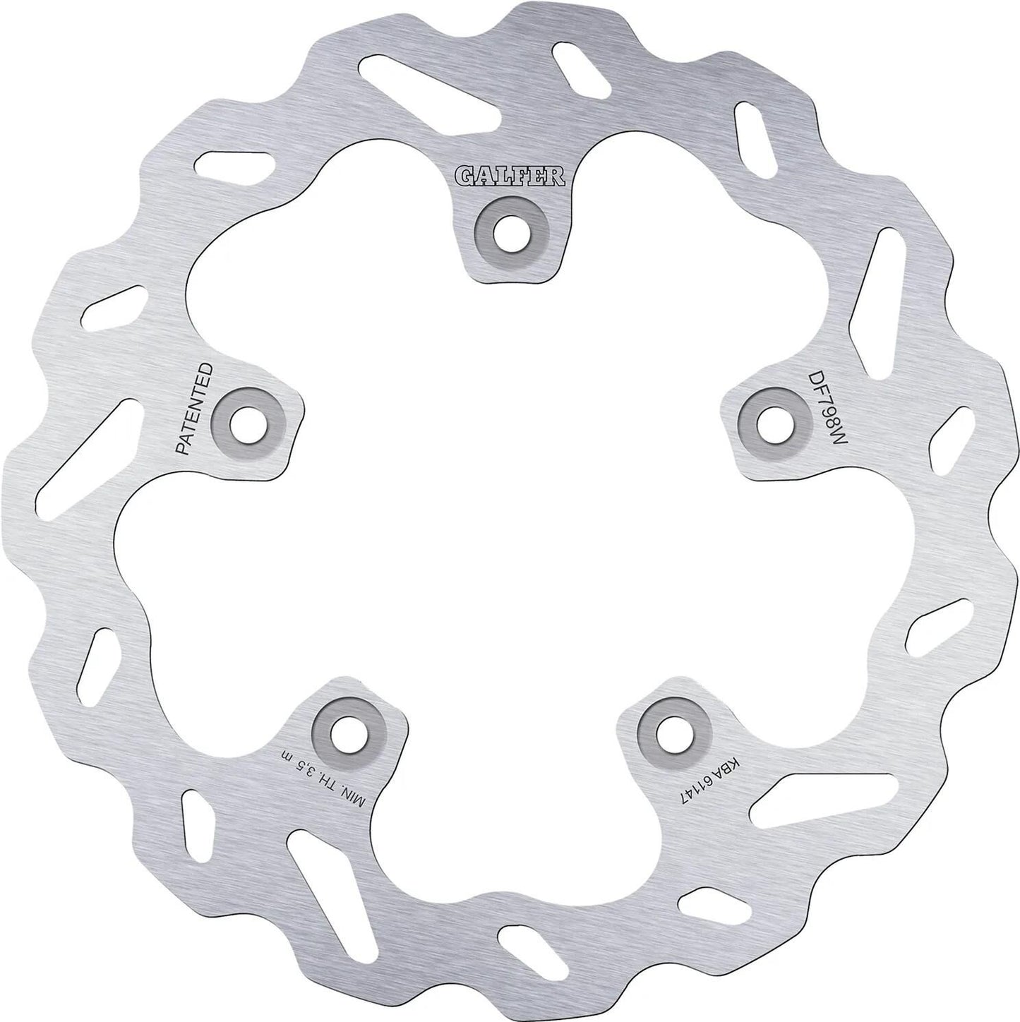 Galfer remschijf df798 rotor brake rotors starr r90r