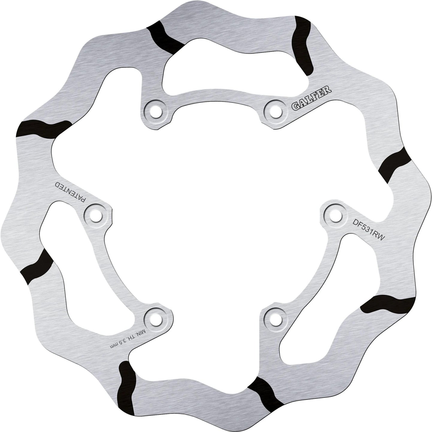 Galfer remschijf df531 wave rotor df531 rw offroad rigid gr.