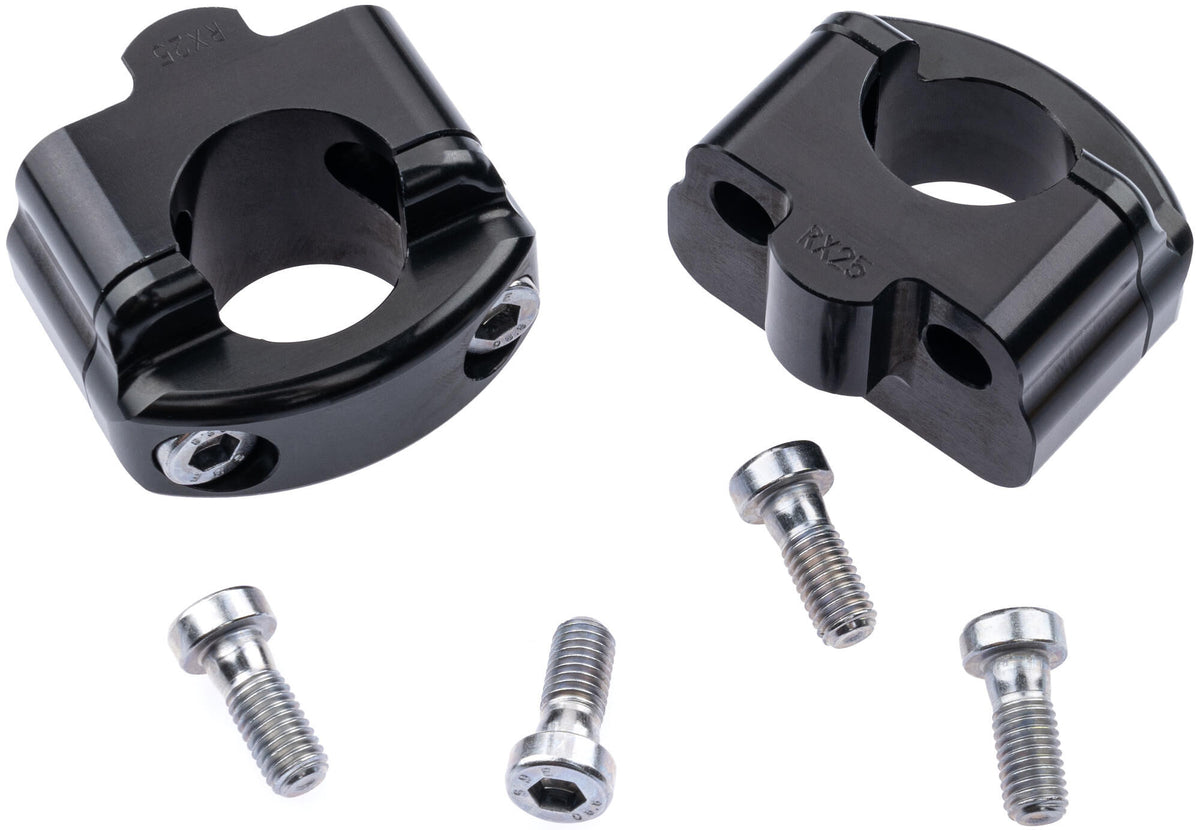 Lsl lenkerklemmbock x-bar adapter rise up 22-28.5mm +25 sw