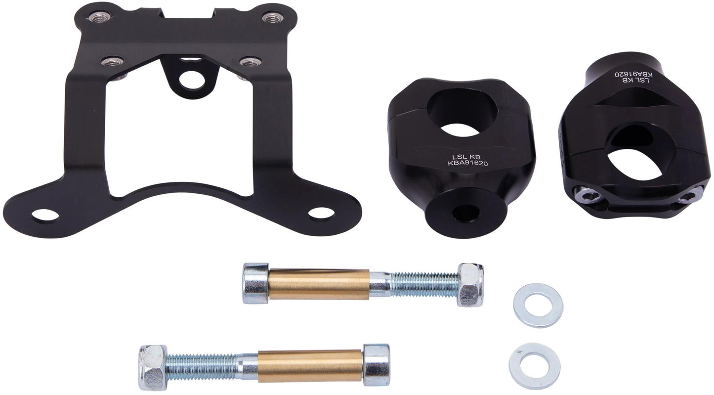 Lsl stuurklemstuk x-bar clamping bracket +15mm 28.6mm bw