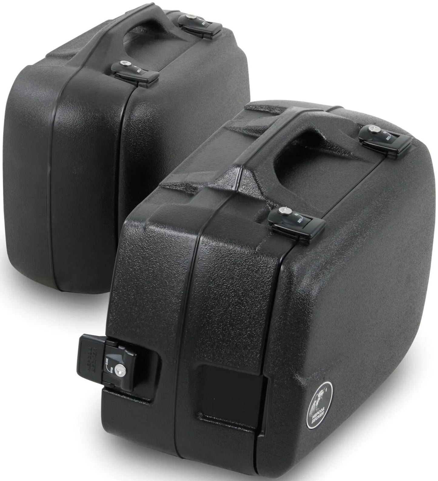 Hepco becker koffer junior enduro cases hepco junior endur set 30li. 40, black