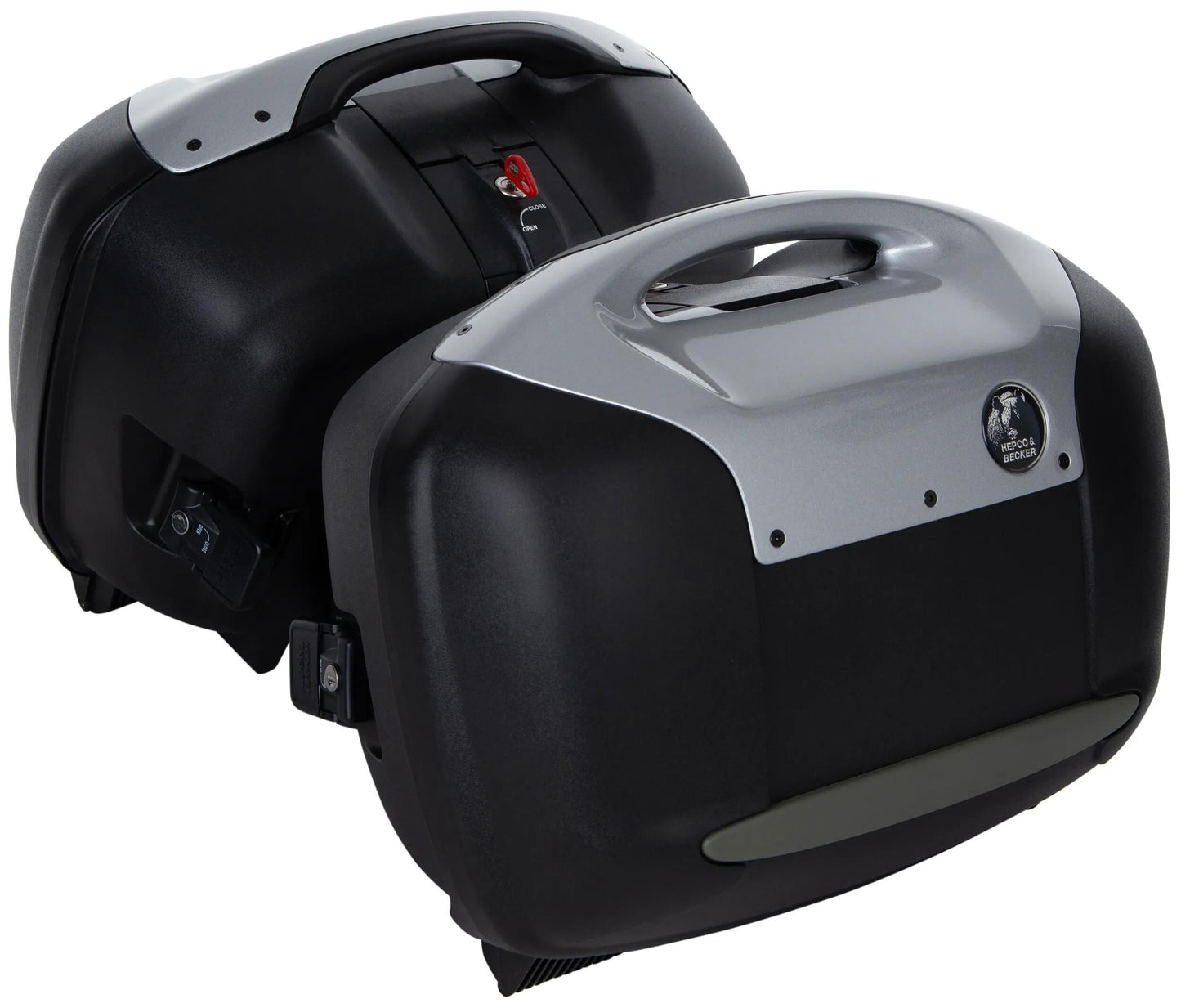 Hepco becker topcase journey cases hepco journey 42 l black set