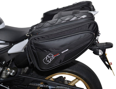 Oxford seitentaschen p50r panniers side pockets p50r black 2x25l