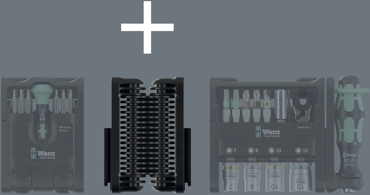 Wera 9550 hinge for tool-check modular
