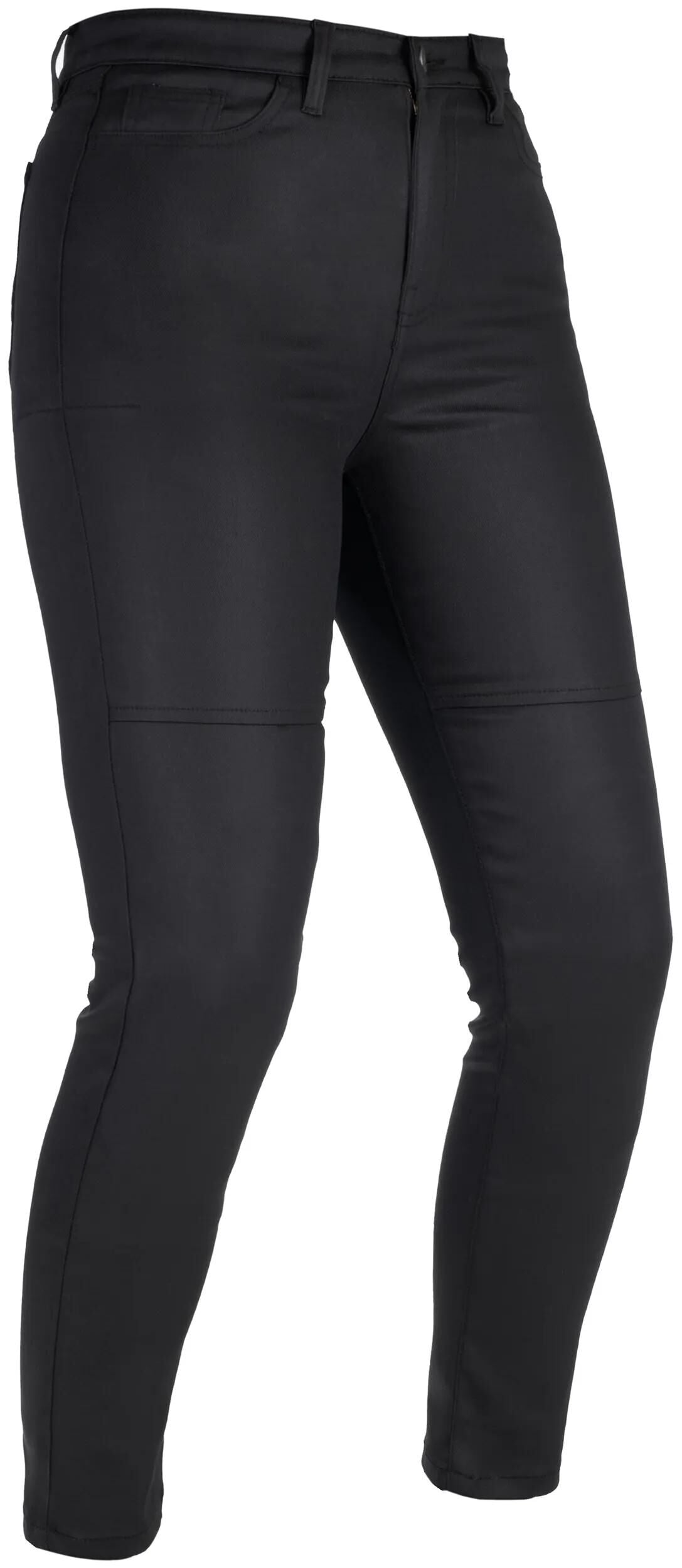 Oxford broek aa waxed jeggings trousers oa waxed ladies black short gr. 20