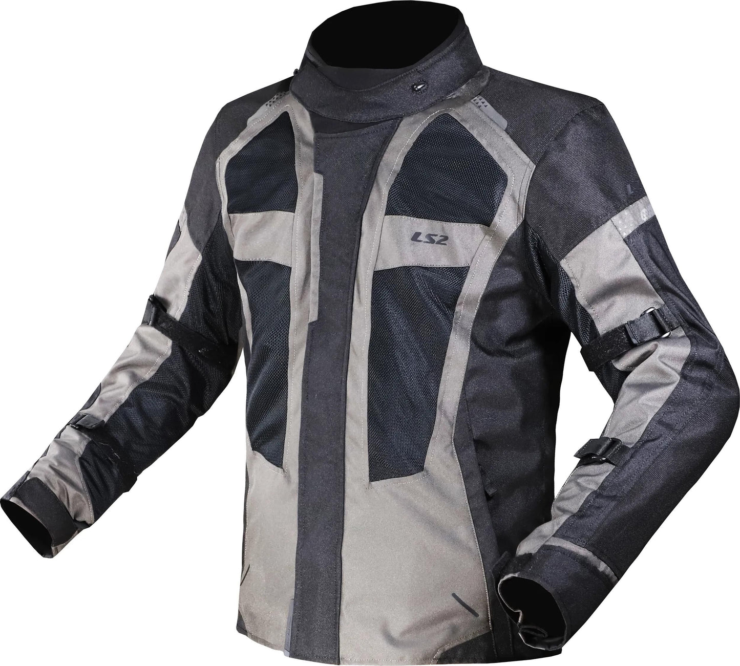 Ls2 jas scout jacket scout man black dark gray 3xl
