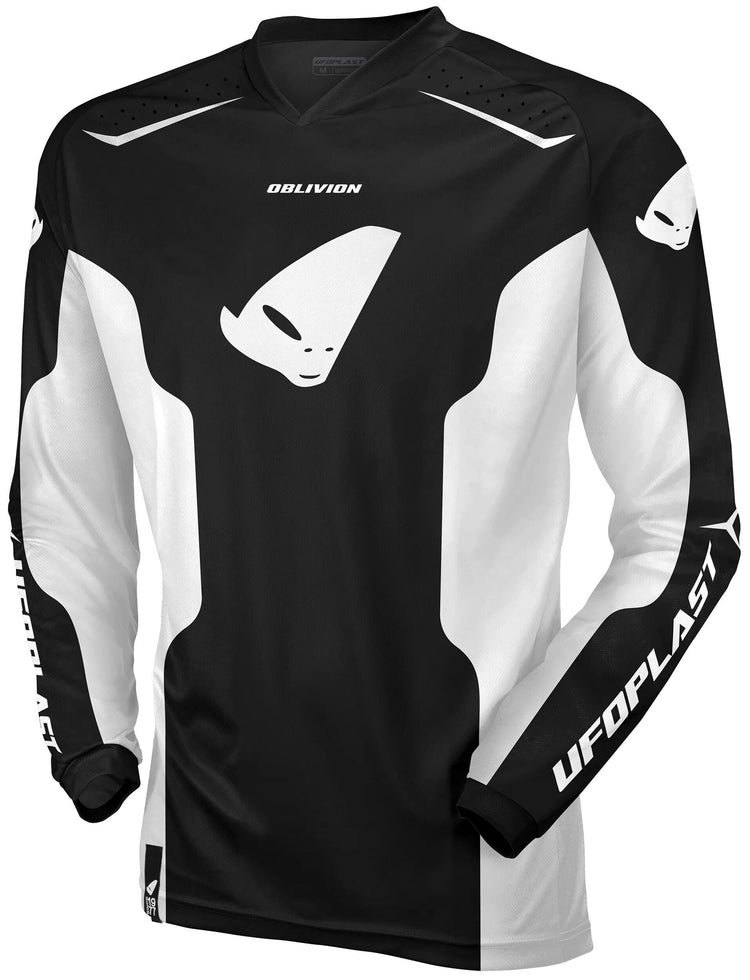 Ufo plast jersey mx oblivion mx jersey ufo oblivion black white gr. xl