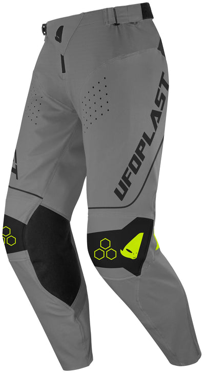Ufo plast mx ares broek mx trousers ufo ares gray black gr. 46