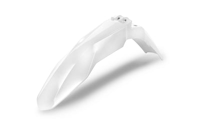 Ufo plast spatbord front mudguard ufo gasgas white