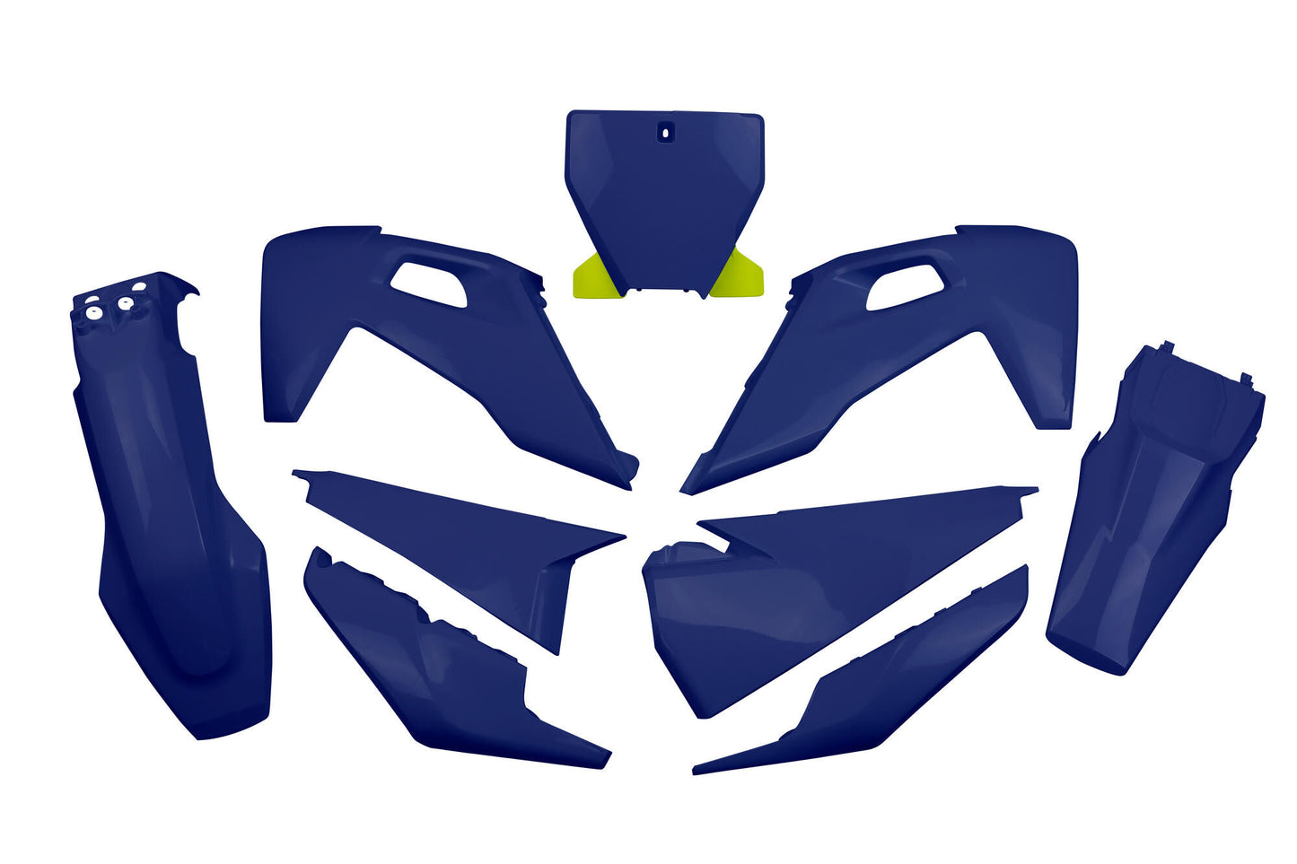 Ufo plast verkleidungssatz trim kit ufo husqvarna blue