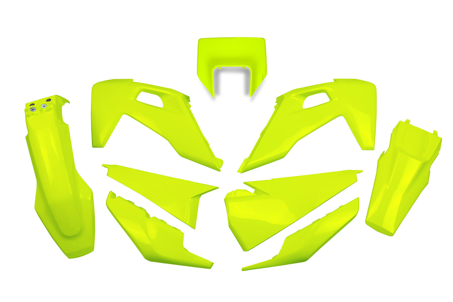 Ufo plast verkleidungssatz trim kit ufo husqvarna yellow