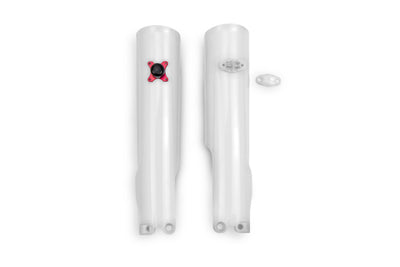 Ufo plast voorvork bescherming fork protectors ufo ktm white