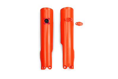 Ufo plast voorvork bescherming fork protectors ufo ktm orange