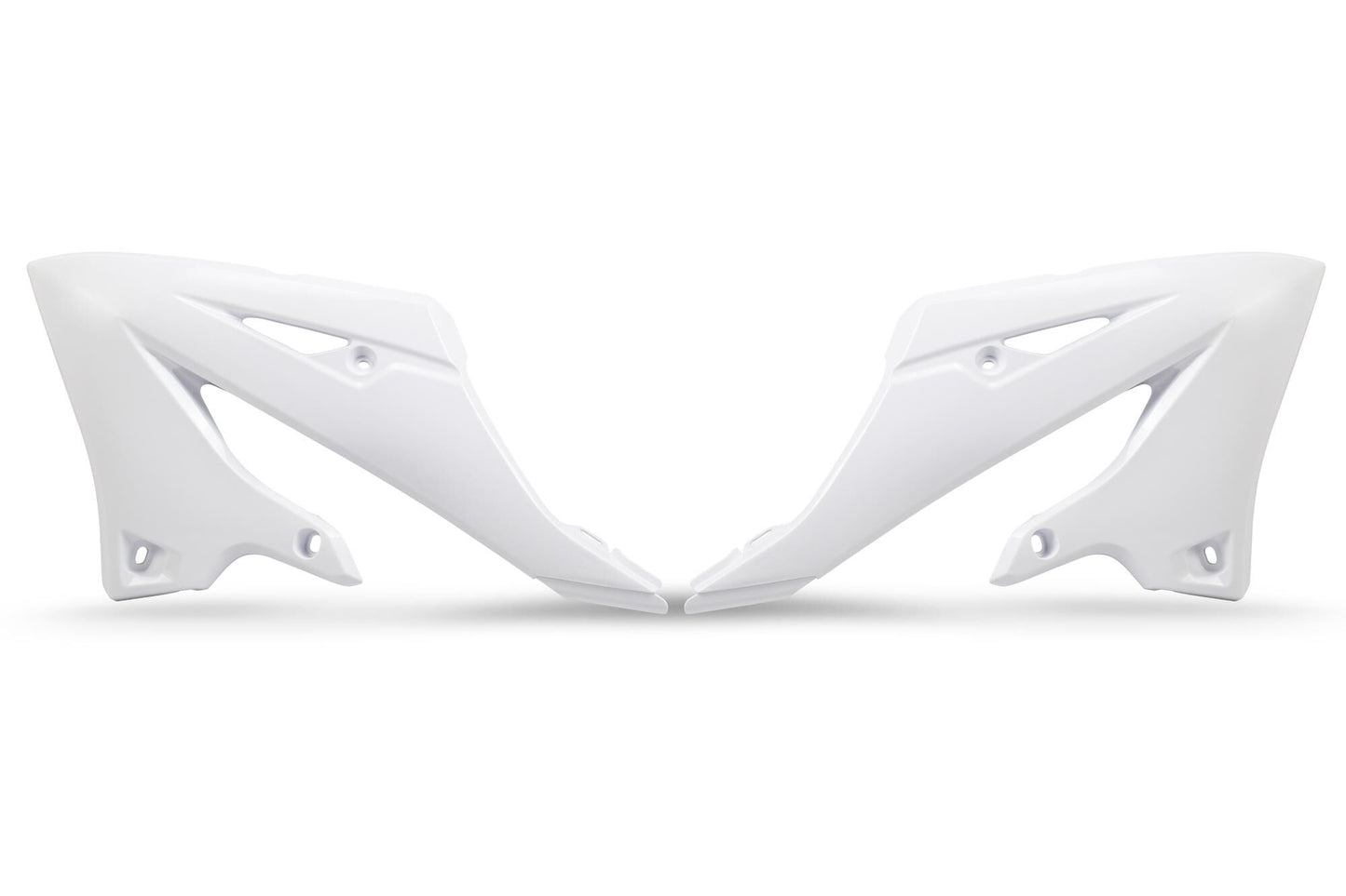Ufo plast kühlerabdeckung radiator covers ufo yamaha white
