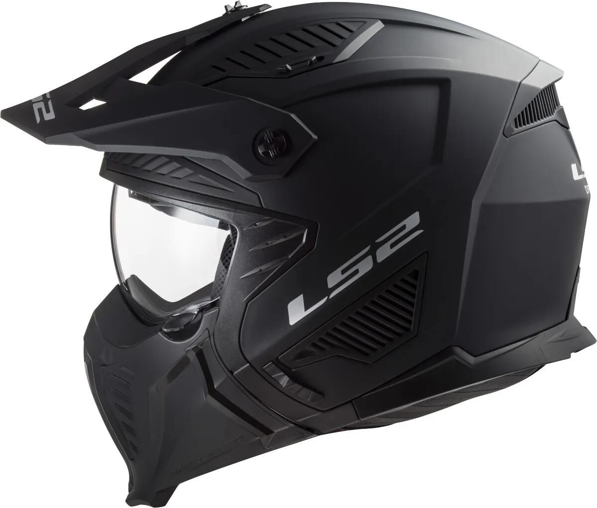 Ls2 modulaire helm of606 drifter solid helmet drifter black matt gr. xl