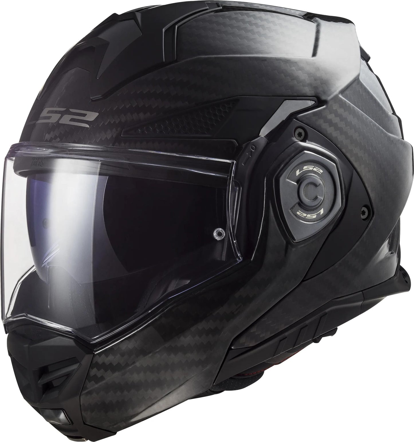 Ls2 opklaphelm ff901 advant x carbon solid ff901 advant x helmet carbon black size xxl