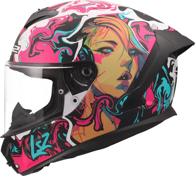 Ls2 integraalhelm ff820 rapid iii cyberg helmets ff820 rapid i cyberg purple cyan gr. s