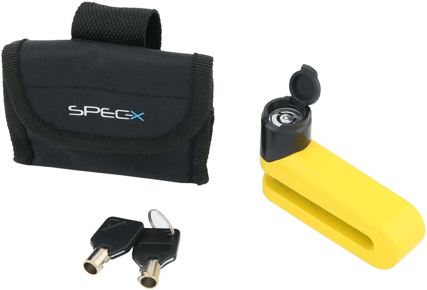Spec-x remschijfslot brake disk slipper yellow 10 mm bolt