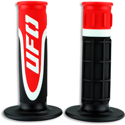 Ufo plast rubber handvat axiom rubber grip axiom black white red