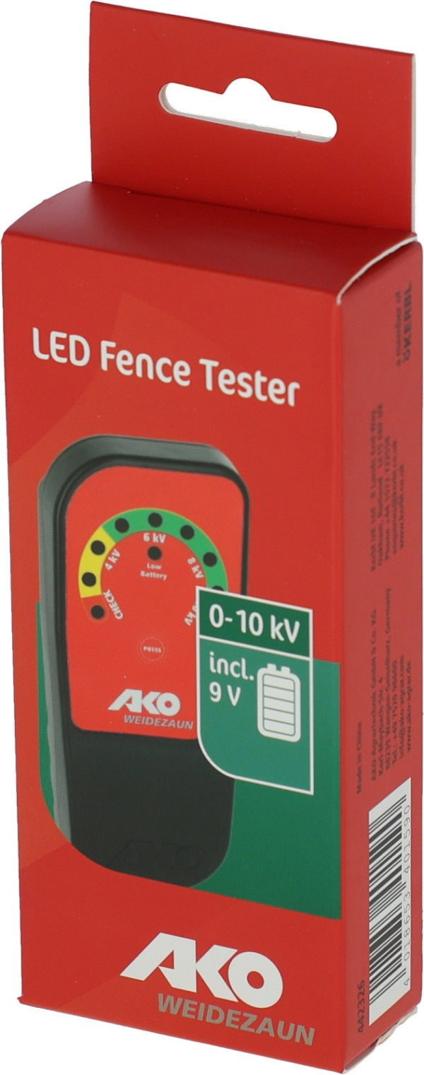 Ako producten afrasteringtester zonder aardpen