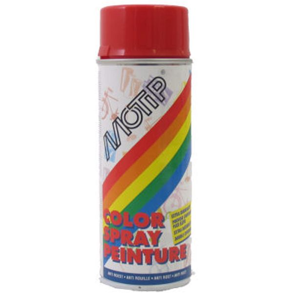 Motip spuitbus 400ml - vuurrood