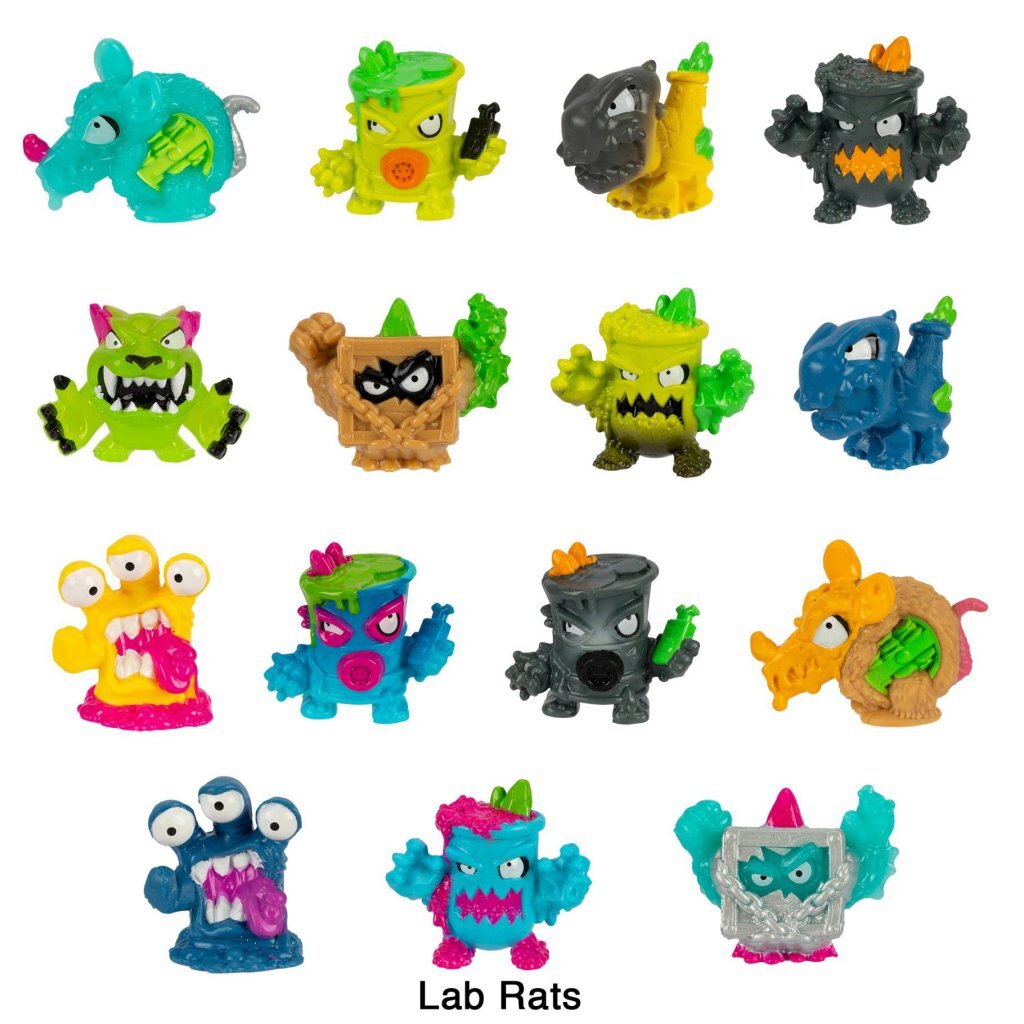 Moose toys mrbeast lab swarms lab 5-pack - experimenteer en creëer 5 swarms microbeesten