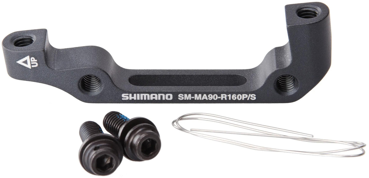 Shimano remblokhouder adapter disc br.adapter shim. pm is 160mm rear