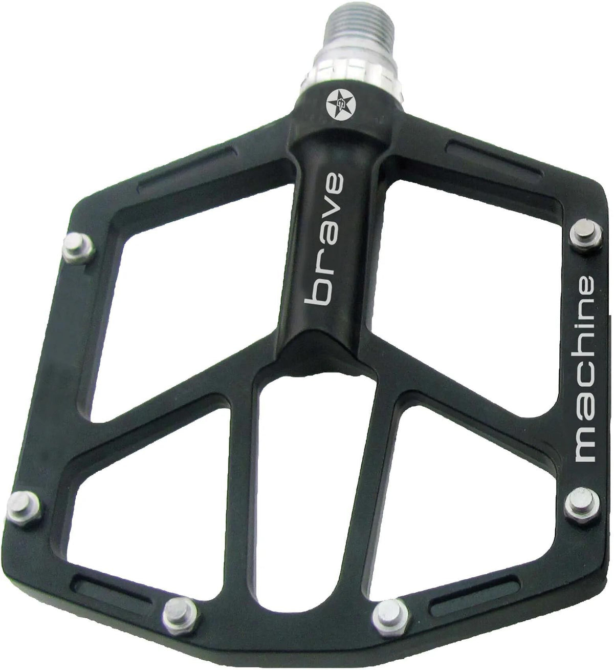 Brave pedaal superthin platform pedal superthin black