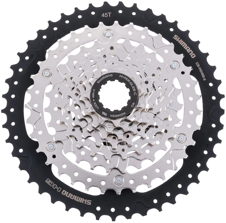 Shimano cassette cs-hg 400-8 shim.cassette hg400 8f 11-45z