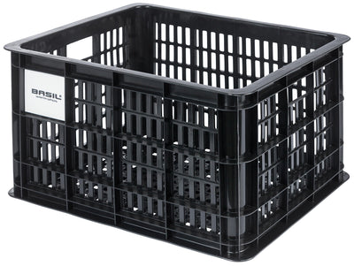 Basil gerecyclede fietskrat m 29.5 liter mik 33 x 44 x 27 cm - zwart