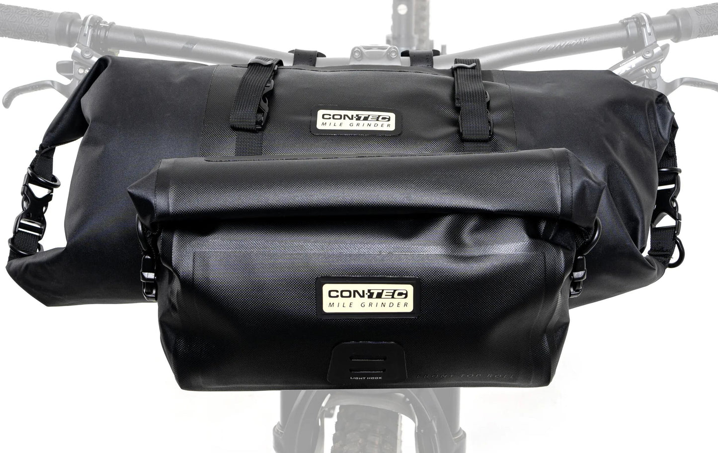 Contec stuurtas mile grinder front ct handlebar bags mile gr the front black