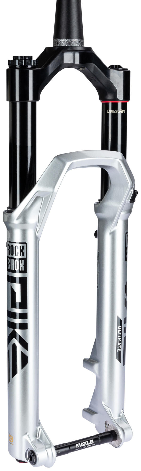 Rockshox verende voorvork pike ultimate rc2 27,5 boost susp.fork rs pike ult.rc2 27,5 120mm silver