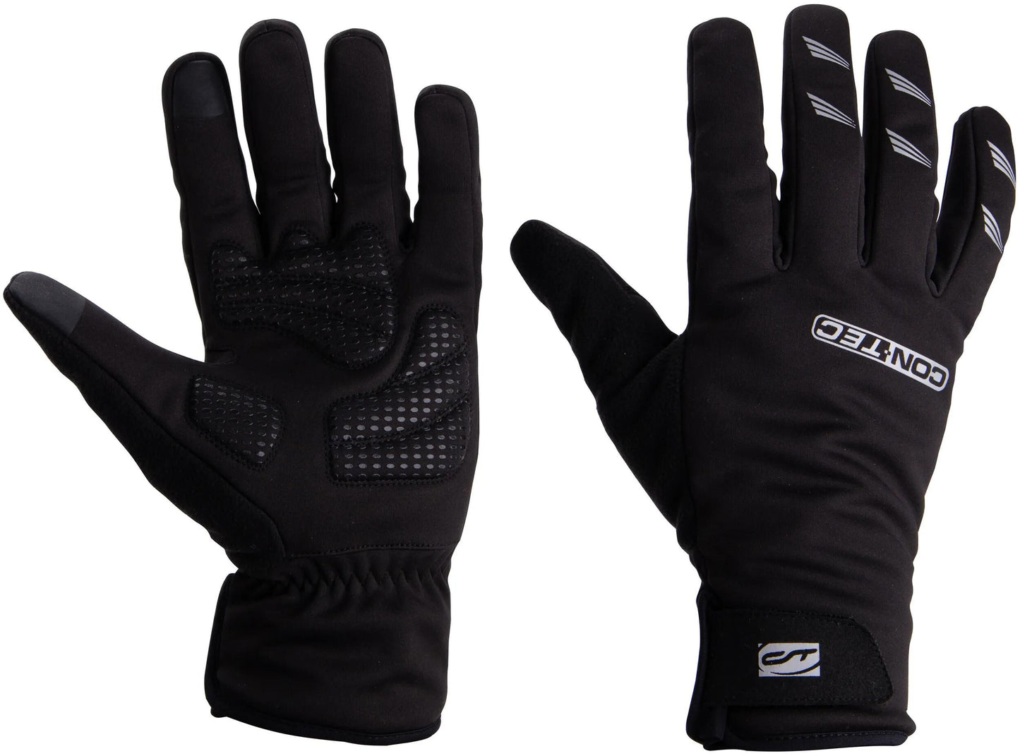 Contec winterhandschoen frigid tr ct win.hand. frigid tr gr. s, black grey