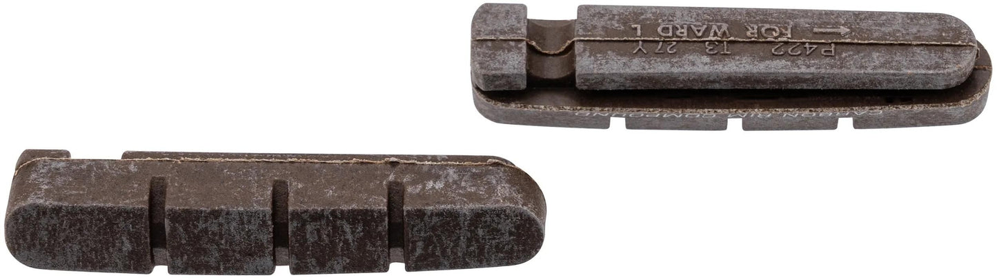 Tektro cartridge belag p422.11 brake rubber.p422. canti 55 mm carbon