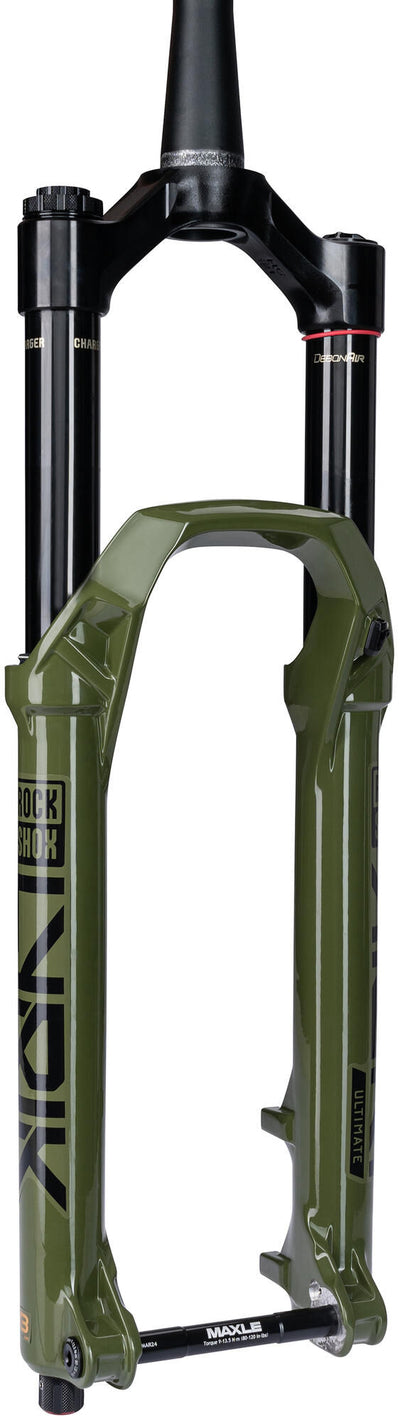 Rockshox verende voorvork lyrik ultimate rc2 sus.fork rs lyrik ult.rc2 27,5 boost 140mm green