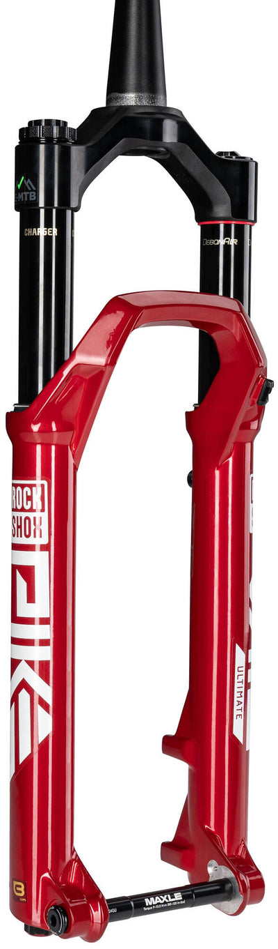 Rockshox verende voorvork pike ultimate rc2 sus.fork rs pike ult.rc2 27,5 boost red 130mm