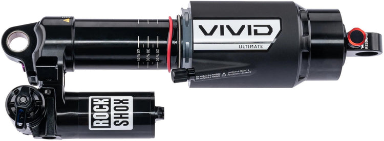 Rockshox schokdemper vivid ultimate rc2t rear shock rs vivid ult. rc2t 230 x 62,5mm