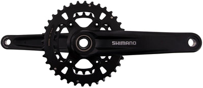 Shimano crankstel fc-mt610-2 und 610-b2 crankset shim.fc-mt610-2 and 610-b2 175mm