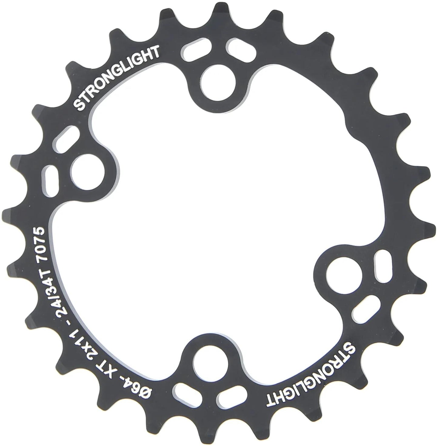 Stronglight kettingblad ht3 chain ring strongl. ht3 24t,xt fcm8000slx fcm7000