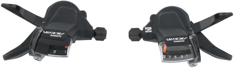 Shimano duimversteller acera sl-m3010 shim.shifter acera slm3010 9sp pair bl.