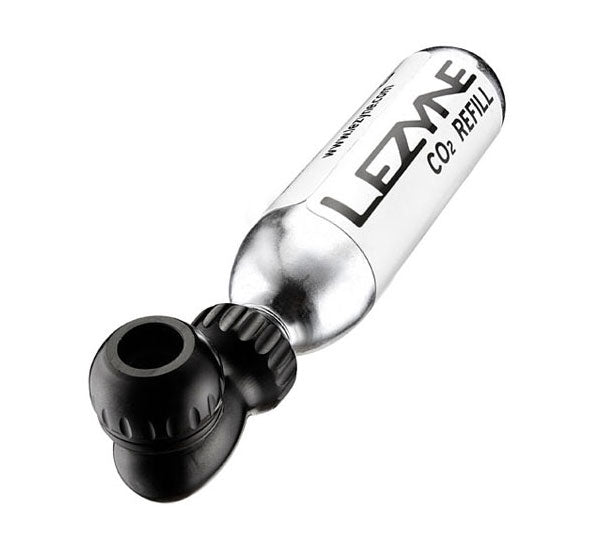 Lezyne cnc co2 pump twin speed drive black