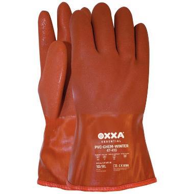 Oxxa pvc-chem-winter 47-410 handschoen rood 9