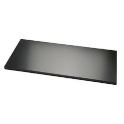 Extra legbord bisley 100cm zwart voor roldeurkast