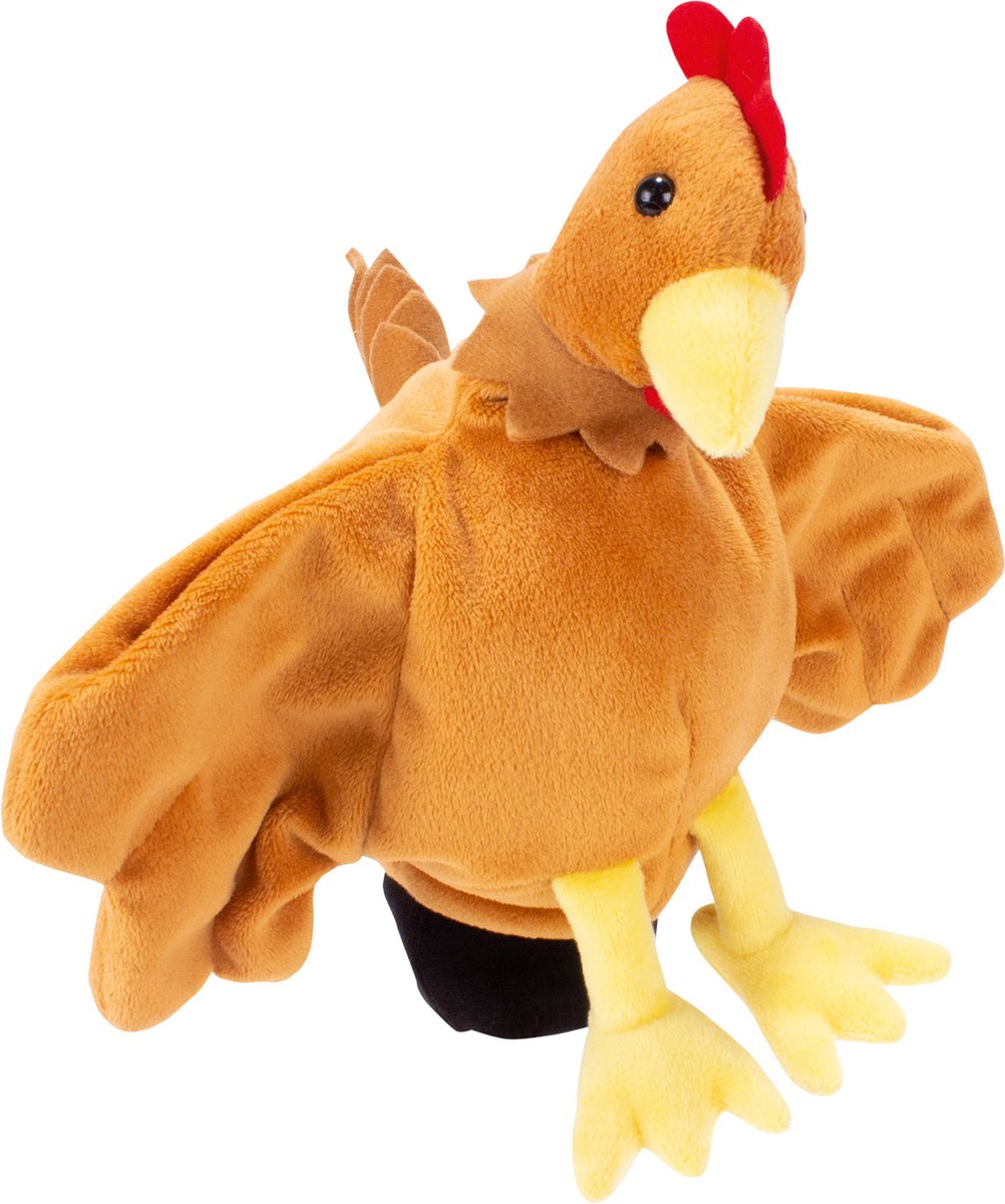 Beleduc - handpop - kip - 18 cm